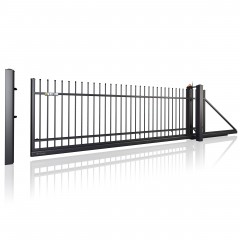 SOLID Aluminiumzaun Modell SK-01 – Schmiedeeisern klassisch