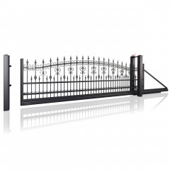 SOLID Aluminiumzaun Modell SK-03 – Schmiedeeisern klassisch