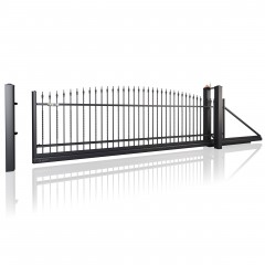 SOLID Aluminiumzaun Modell SK-07 – Schmiedeeisern klassisch