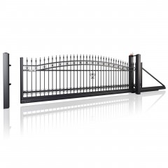 SOLID Aluminiumzaun Modell SK-08 – Schmiedeeisern klassisch