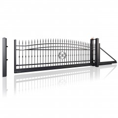 SOLID Aluminiumzaun Modell SK-13 – Schmiedeeisern klassisch