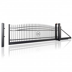 SOLID Aluminiumzaun Modell SK-14 – Schmiedeeisern klassisch
