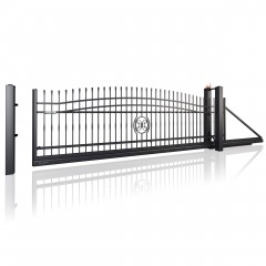 SOLID Aluminiumzaun Modell SK-16 – Schmiedeeisern klassisch