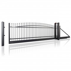 SOLID Aluminiumzaun Modell SK-19 – Schmiedeeisern klassisch