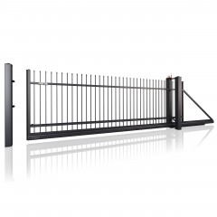 SOLID Aluminiumzaun Modell SK-20 – Schmiedeeisern klassisch