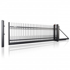 SOLID Aluminiumzaun Modell SK-23 – Schmiedeeisern klassisch