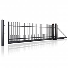 SOLID Aluminiumzaun Modell SK-25 – Schmiedeeisern klassisch