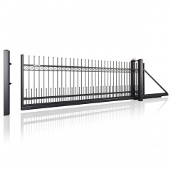 SOLID Aluminiumzaun Modell SK-27 – Schmiedeeisern klassisch