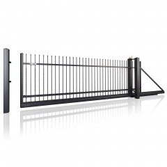 SOLID Aluminiumzaun Modell SK-29 – Schmiedeeisern klassisch