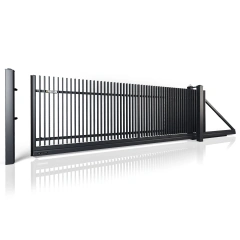 SOLID Aluminiumzaun Modell ST-13 – Schiebetore modern