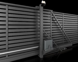 Aluminiumzaun Modell TZ-06 – SOLID Zäune aus Polen